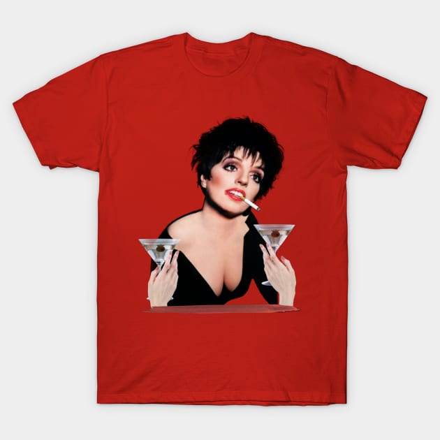 Liza Minnelli T-Shirt by Indecent Designs